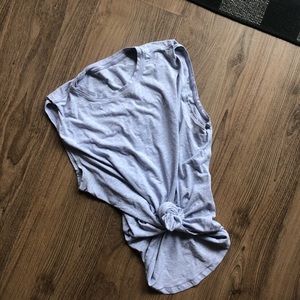 🍋lululemon muscle tee light blue